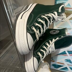 Converse High-Top Sneakers - Green
